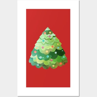 Christmas tree Posters and Art